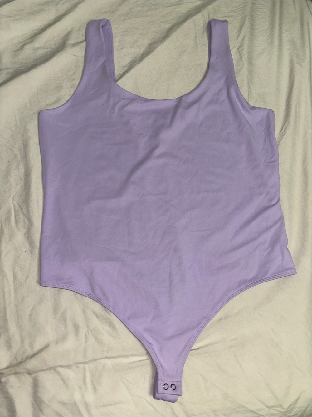 Express Women’s Lilac Sleeveless Thong Bodysuit